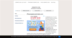 Desktop Screenshot of dermiteocre.com